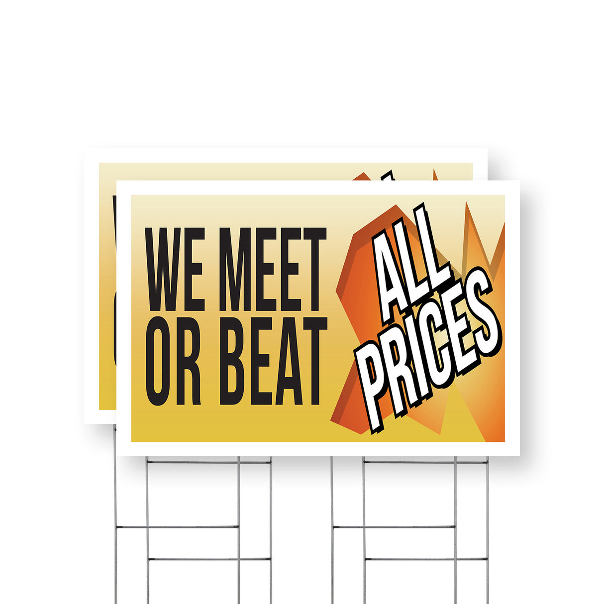 We Meet or Beat All Prices