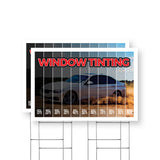Window Tinting Percentage
