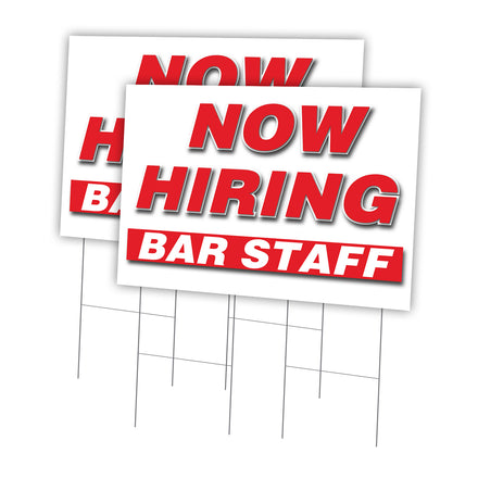 Now Hiring Bar Staff