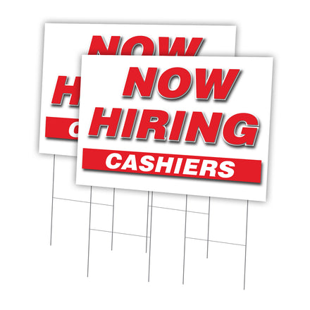 Now Hiring Cashiers