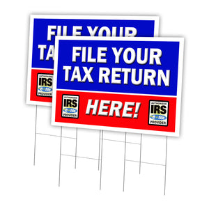 FILE YOUR TAX RETURN HERE