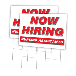 Now Hiring Nursing Assistants