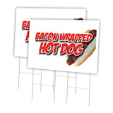 BACON WRAPPED HOT DOG