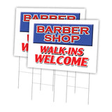 BARBER SHOP WALK-INS WELCOME