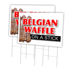 BELGIAN WAFFLE ON A STICK