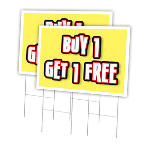 BUY 1 GET 1 FREE