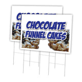 CHOCOLATE FUNNEL CAKES