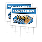 FOOTLONG CORN DOGS