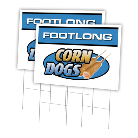 FOOTLONG CORN DOGS