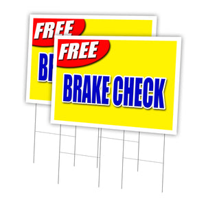 FREE BRAKE CHECK