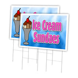 ICE CREAM SUNDAES