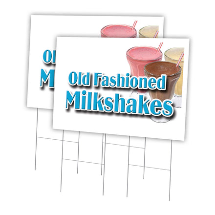 OLD FASHIONED MILKSHAKES
