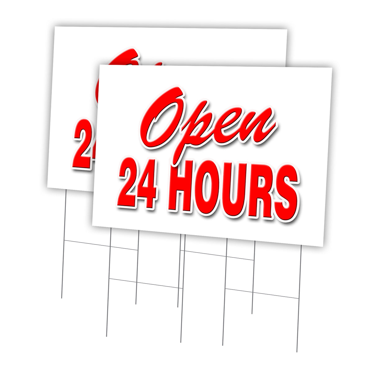 OPEN 24 HOURS