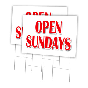 OPEN SUNDAYS