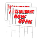RESTAURANT NOW OPEN