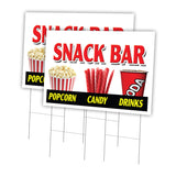 SNACK BAR CANDY POPCORN