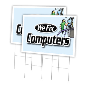 WE FIX COMPUTERS