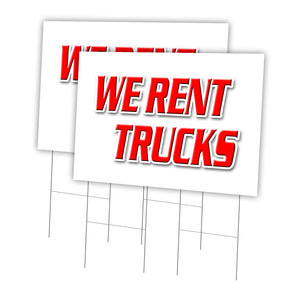 WE RENT TRUCKS