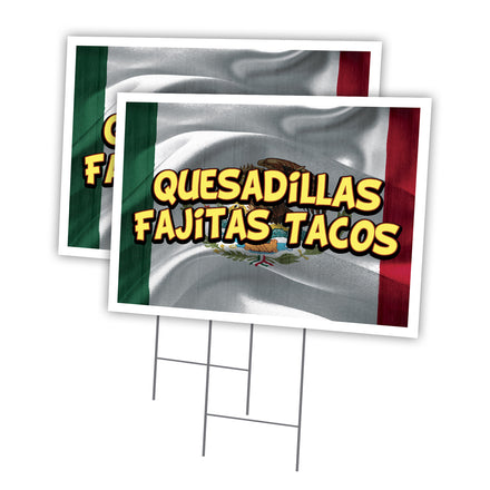 Quesadillas Fajitas Tacos