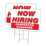 Now Hiring Carpenter Cleaners