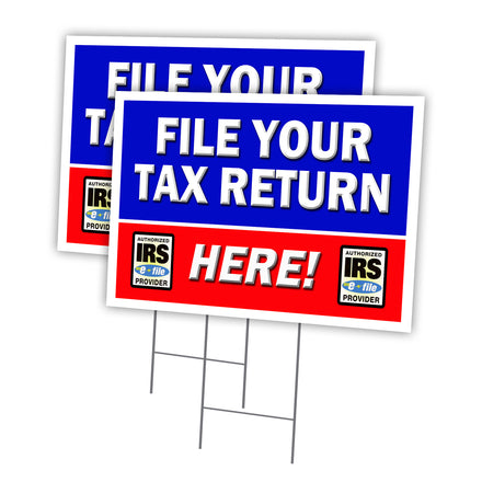 FILE YOUR TAX RETURN HERE