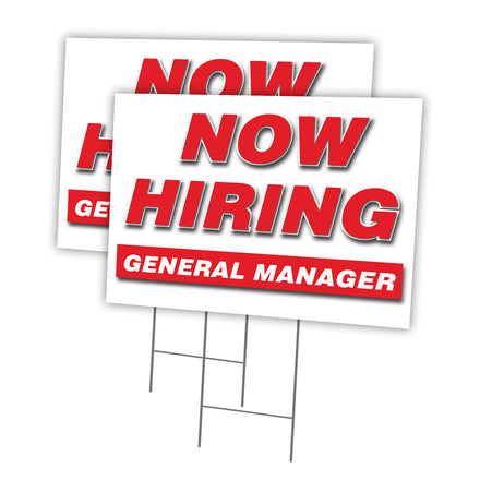 Now Hiring General Manager