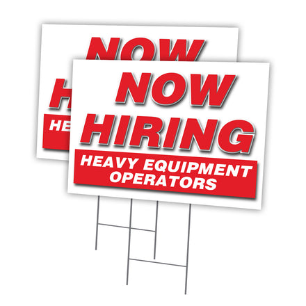 Now Hiring Heavy Equipment Operators