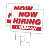 Now Hiring Lineman