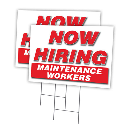 Now Hiring Maintenance Workers