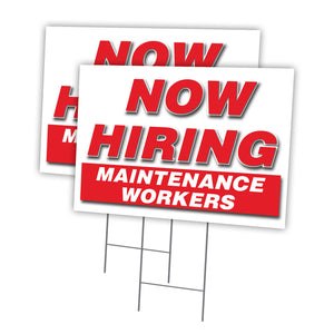 Now Hiring Maintenance Workers