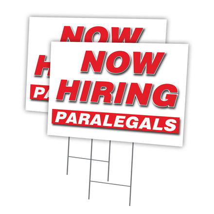 Now Hiring Paralegals