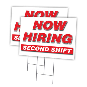 Now Hiring Second Shift
