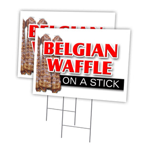 BELGIAN WAFFLE ON A STICK