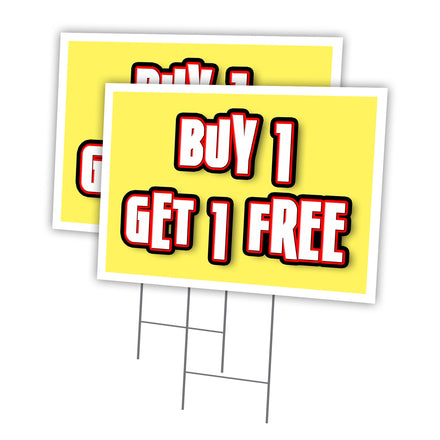 BUY 1 GET 1 FREE