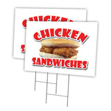 CHICKEN SANDWICHES