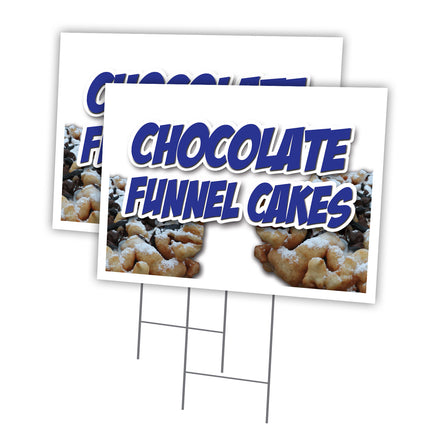 CHOCOLATE FUNNEL CAKES