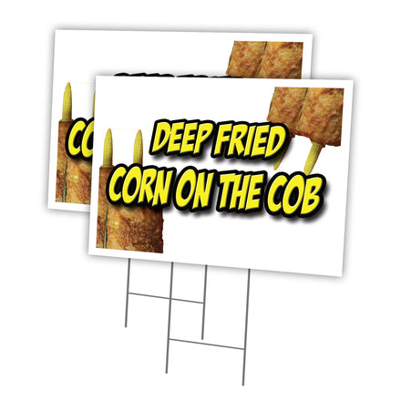 DEEP FRIED CORN ON THE COB