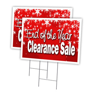 END OF THE YEAR CLEARANCE SALE