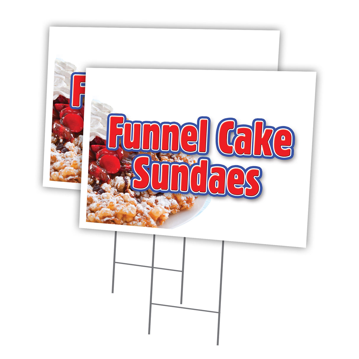 FUNNEL CAKE SUNDAE