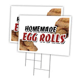 HOMEMADE EGG ROLLS