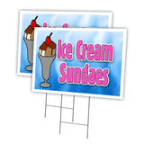 ICE CREAM SUNDAES