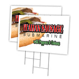 ITALIAN SAUSAGE SUB