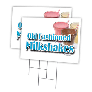 OLD FASHIONED MILKSHAKES