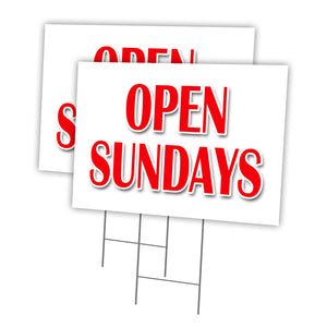 OPEN SUNDAYS