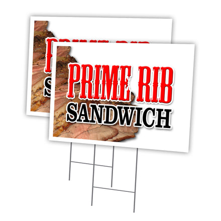 PRIME RIB SANDWICH