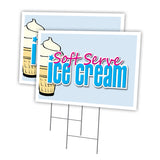 SOFT SERVE VANILLA ICE CREAM
