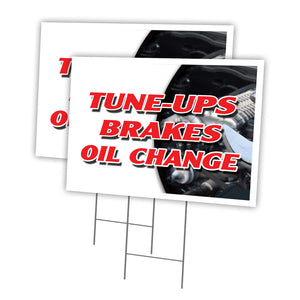 TUNE UPS BRAKES OIL CHANGE