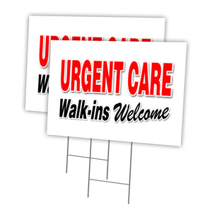 URGENT CARE WALK-INS WELCOME