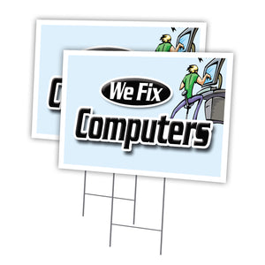 WE FIX COMPUTERS