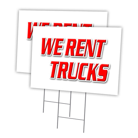 WE RENT TRUCKS